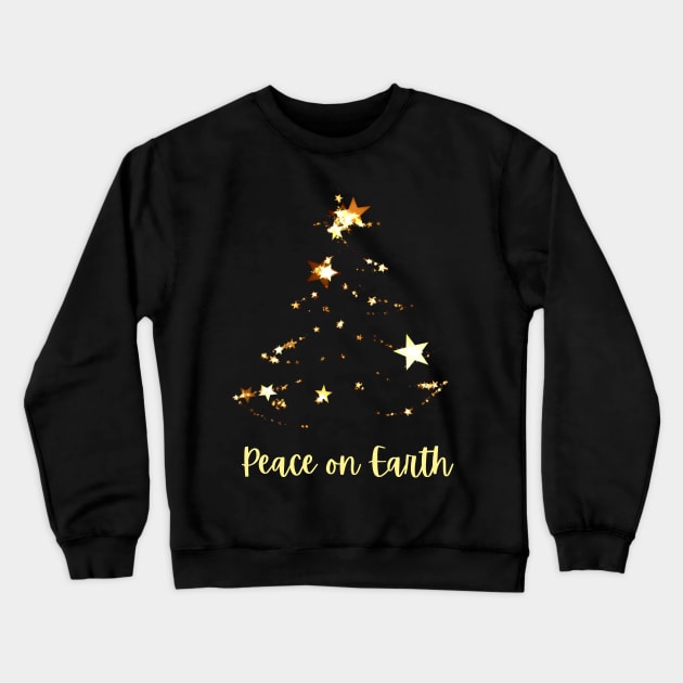 Peace on Earth Crewneck Sweatshirt by Artsy Y'all